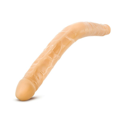 B YOURS 16 IN. DOUBLE DILDO BEIGE