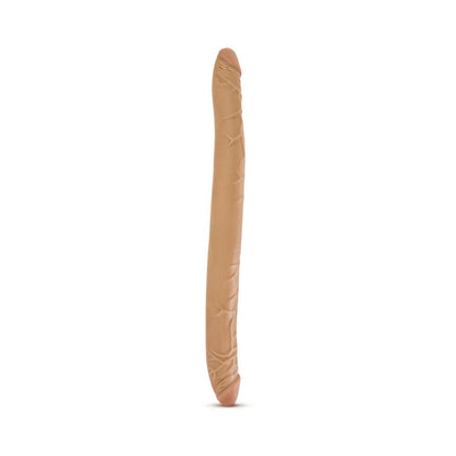 B YOURS 16 IN. DOUBLE DILDO TAN