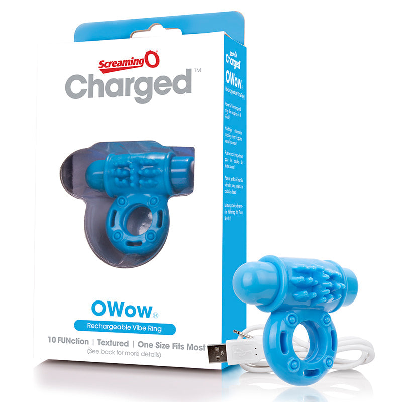 SCREAMING O - CHARGED OWOW VOOOM VIBRATING COCK RING