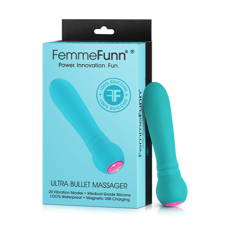 FEMMEFUNN - MASAJADOR VIBRADOR RECARGABLE DE SILICONA ULTRA BULLET