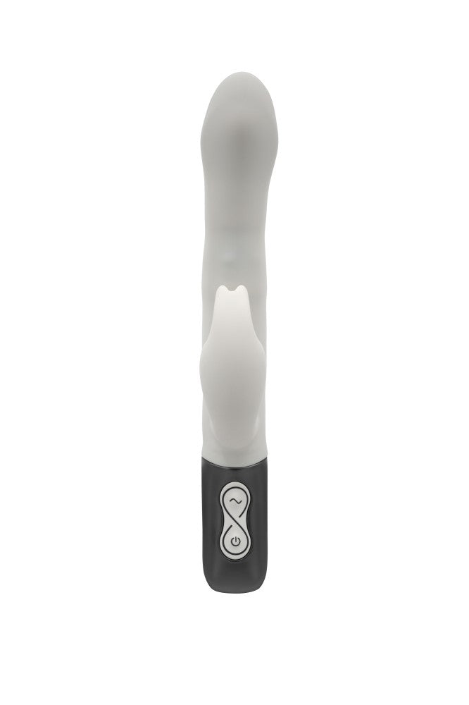 NMC - TITANZ 8.5" SILICONE RECHARGEABLE VIBRATOR IN IVORY WHITE_B15O25_4