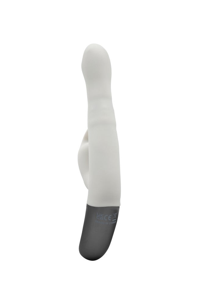 NMC - TITANZ 8.5" SILICONE RECHARGEABLE VIBRATOR IN IVORY WHITE_B15O25_4