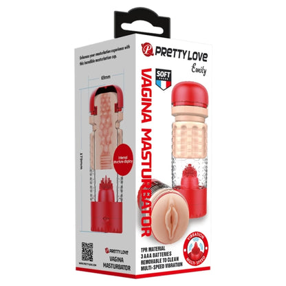 PRETTY LOVE - PRETTY LOVE EMILY MASTURBATOR RED