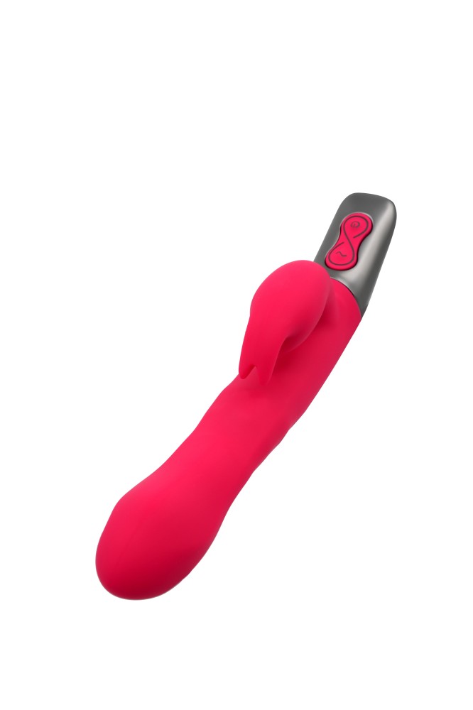 NMC - TITANZ 8.5" SILICONE RECHARGEABLE VIBRATOR IN PINK