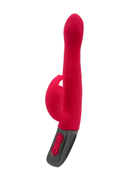 NMC - TITANZ 8.5" SILICONE RECHARGEABLE VIBRATOR IN PINK