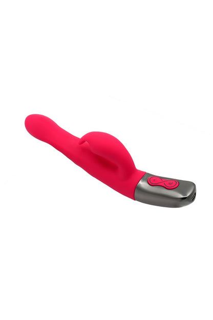 NMC - TITANZ 8.5" SILICONE RECHARGEABLE VIBRATOR IN PINK