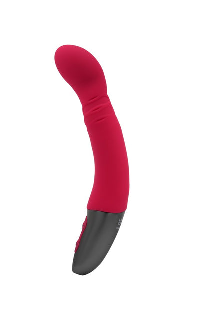 NMC - TITANZ 8" SILICONE RECHARGEABLE VIBRATOR IN PINK_B15O25_4