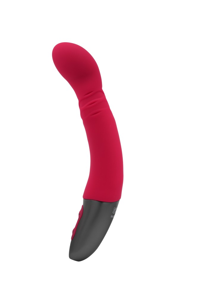 NMC - TITANZ 8" SILICONE RECHARGEABLE VIBRATOR IN PINK_B15O25_4