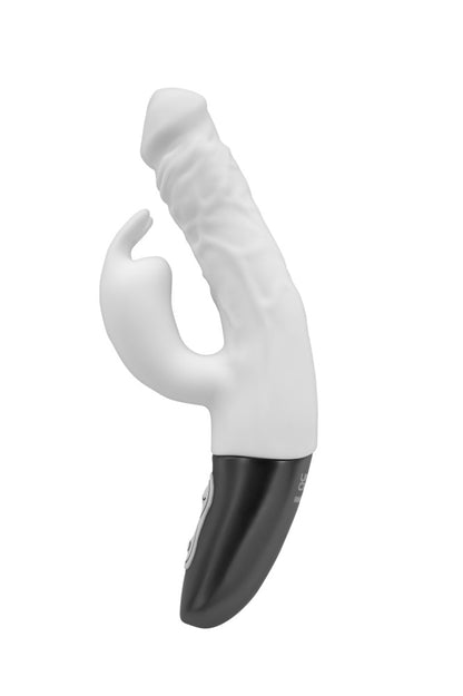 NMC - TITANZ 7" SILICONE RECHARGEABLE VIBRATOR IN IVORY WHITE_B15O25_4