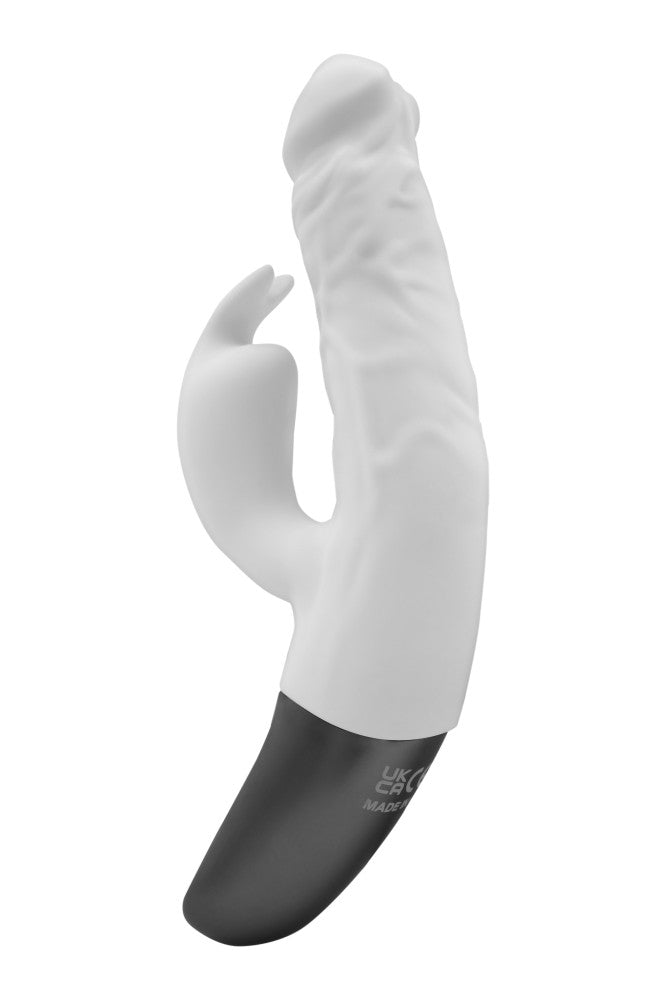 NMC - TITANZ 7" SILICONE RECHARGEABLE VIBRATOR IN IVORY WHITE_B15O25_4