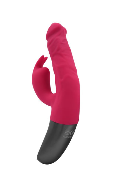 NMC - TITANZ 7" SILICONE RECHARGEABLE VIBRATOR IN PINK_B15O25_4