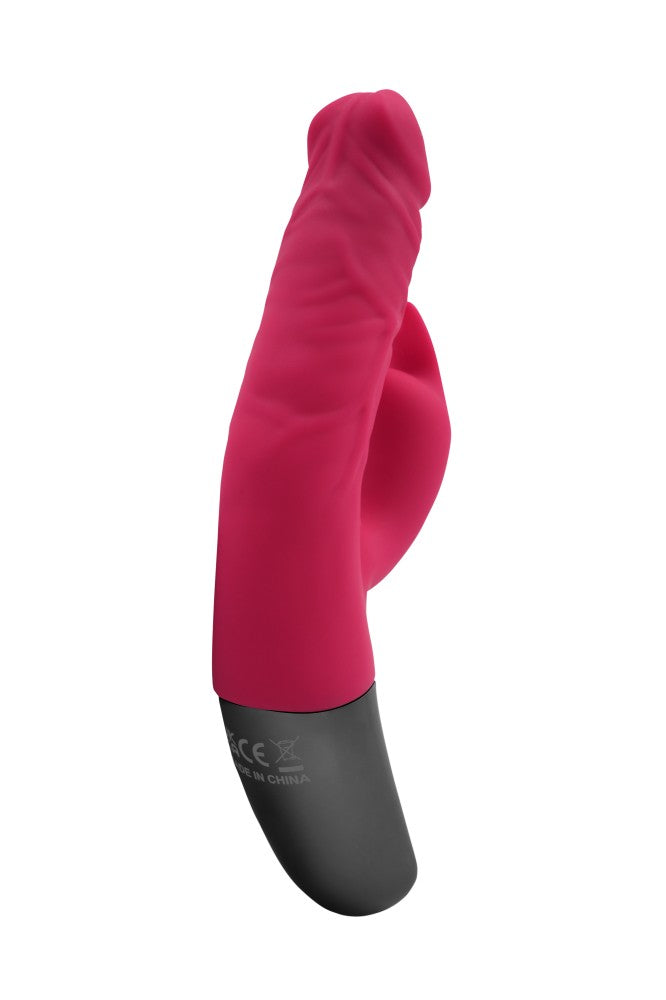 NMC - TITANZ 7" SILICONE RECHARGEABLE VIBRATOR IN PINK_B15O25_4