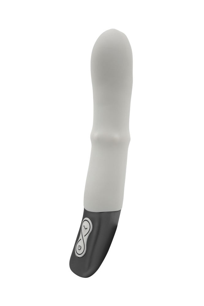 NMC - TITANZ 7" SILICONE RECHARGEABLE VIBRATOR IN IVORY WHITE_B15O25_4