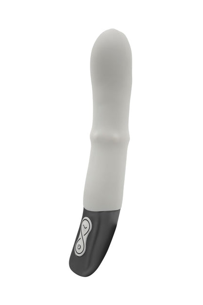 NMC - TITANZ 7" SILICONE RECHARGEABLE VIBRATOR IN IVORY WHITE_B15O25_4