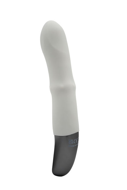 NMC - TITANZ 7" SILICONE RECHARGEABLE VIBRATOR IN IVORY WHITE_B15O25_4