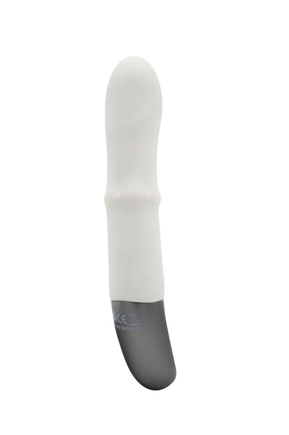 NMC - TITANZ 7" SILICONE RECHARGEABLE VIBRATOR IN IVORY WHITE_B15O25_4