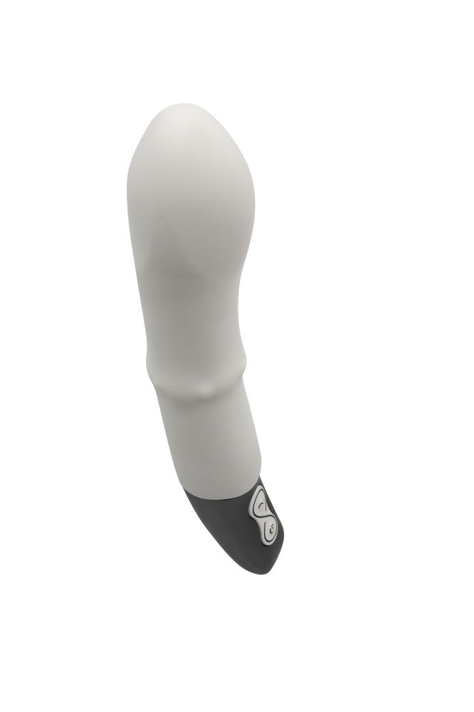 NMC - TITANZ 7" SILICONE RECHARGEABLE VIBRATOR IN IVORY WHITE_B15O25_4