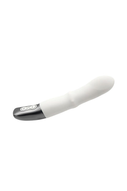 NMC - TITANZ 7" SILICONE RECHARGEABLE VIBRATOR IN IVORY WHITE_B15O25_4