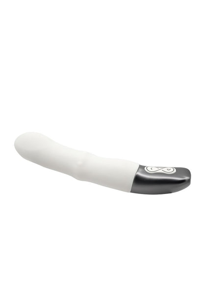 NMC - TITANZ 7" SILICONE RECHARGEABLE VIBRATOR IN IVORY WHITE_B15O25_4