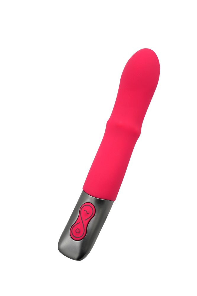 NMC - TITANZ 7" SILICONE RECHARGEABLE VIBRATOR IN PINK_B0O25_4