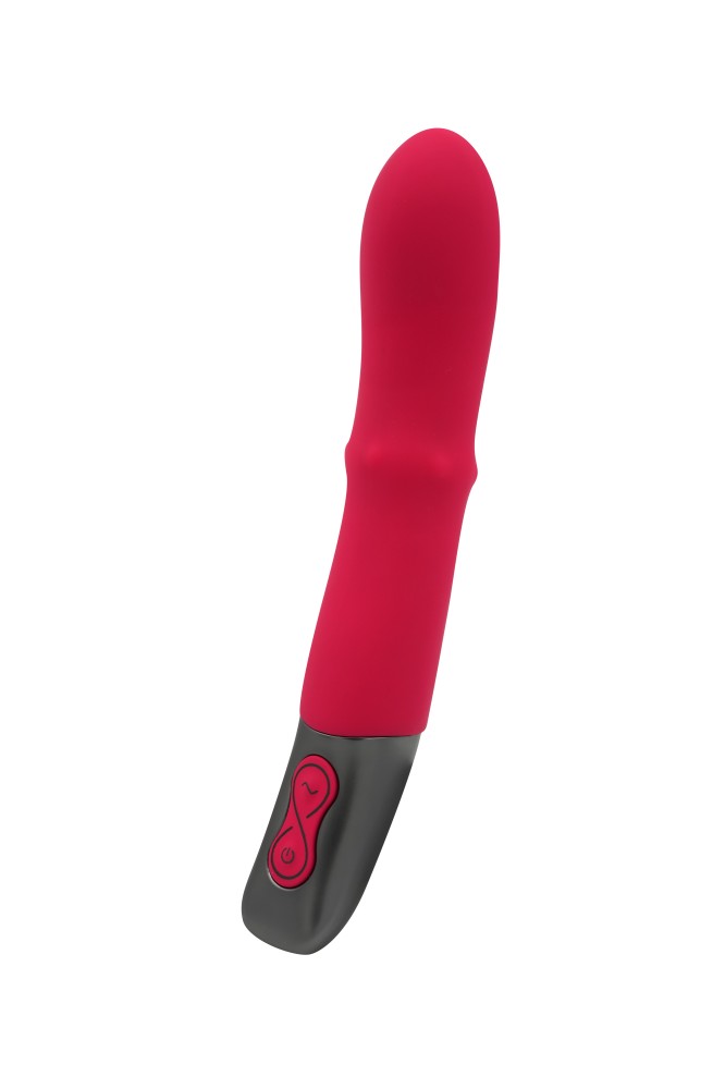 NMC - TITANZ 7" SILICONE RECHARGEABLE VIBRATOR IN PINK_B0O25_4