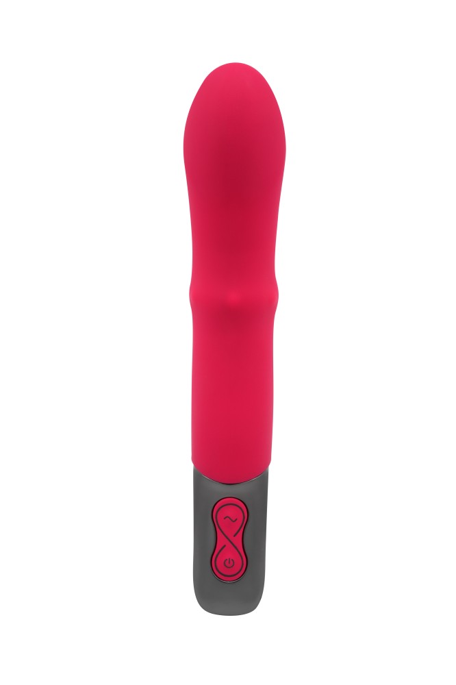 NMC - TITANZ 7" SILICONE RECHARGEABLE VIBRATOR IN PINK_B0O25_4