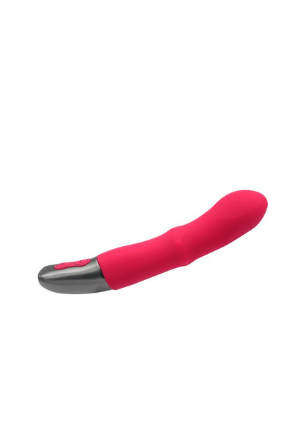 NMC - TITANZ 7" SILICONE RECHARGEABLE VIBRATOR IN PINK_B0O25_4