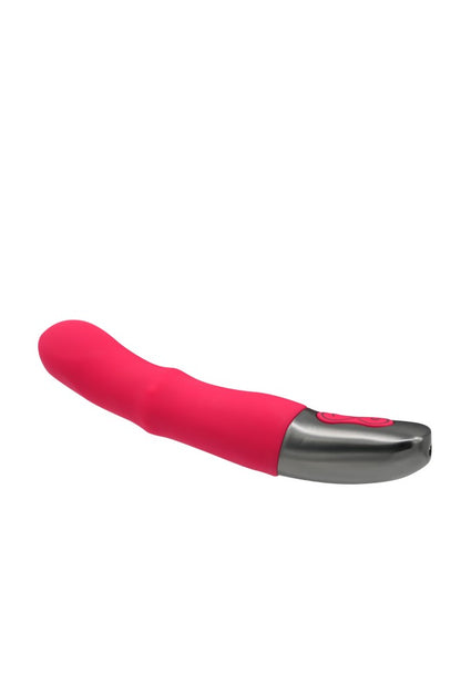 NMC - TITANZ 7" SILICONE RECHARGEABLE VIBRATOR IN PINK_B0O25_4