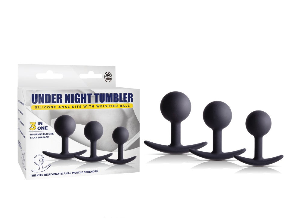 NMC - UNDER NIGHT TUMBLER ANAL KITS WITH WEIGHTED BALL