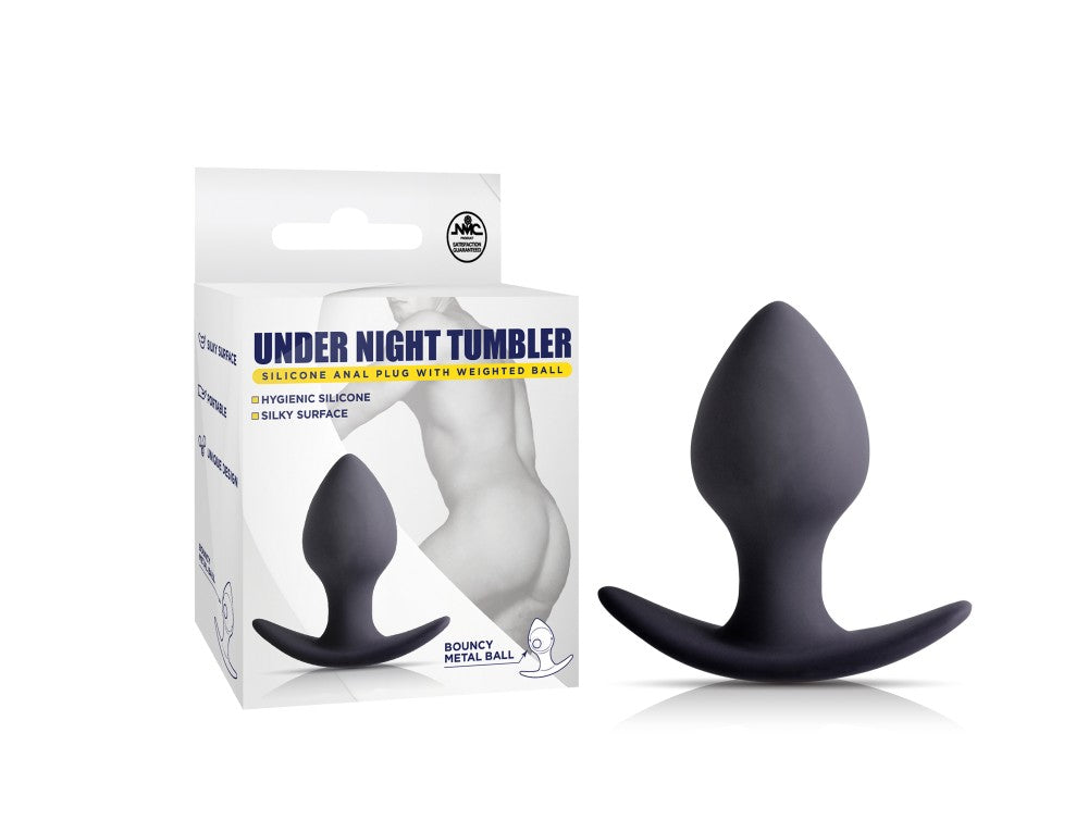 NMC - UNDER NIGHT TUMBLER ANAL PLUG WITH WEIGHTED BALL II