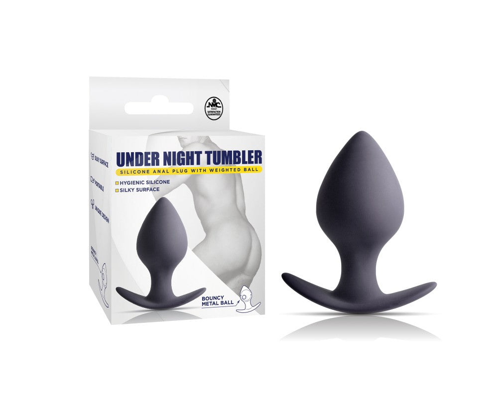 NMC - UNDER NIGHT TUMBLER ANAL PLUG WITH WEIGHTED BALL III