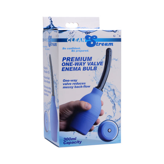 XR BRANDS - CLEANSTREAM PREMIUM ONE-WAY VALVE ENEMA BULB