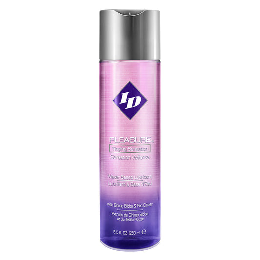 ID PLEASURE - LUBRICANTE ÍNTIMO CON SENSACIÓN DE HORMIGUEO A BASE DE AGUA 250 ML