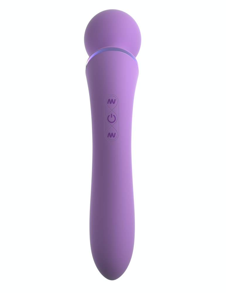 PIPEDREAM - FANTASY FOR HER - DUO WAND MASSAGE-HER  PURPLE