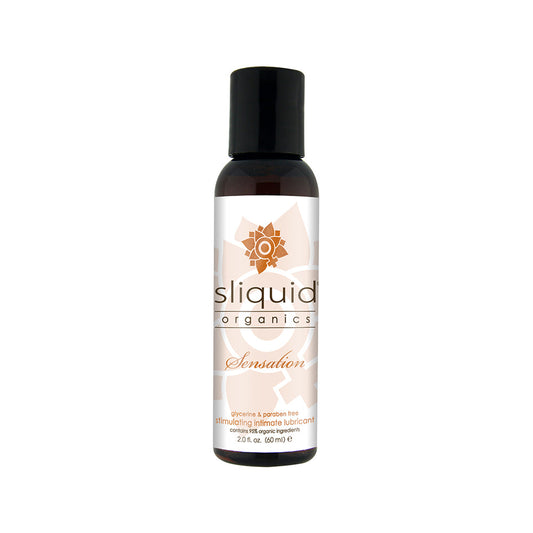 SLIQUID - ORGANICS SENSATION WARMING LUBRICANT 2OZ