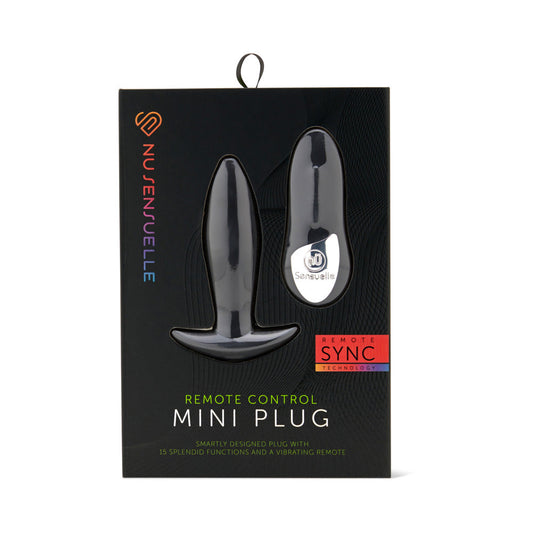 NU SENSUELLE REMOTE CONTROL MINI PLUG BLACK