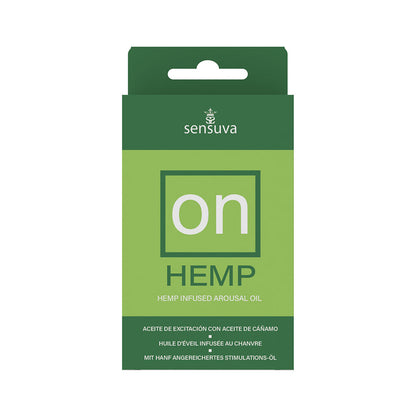 SENSUVA ON HEMP-INFUSED AROUSAL OIL 5 ML