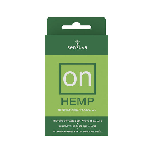 SENSUVA ON HEMP-INFUSED AROUSAL OIL 5 ML
