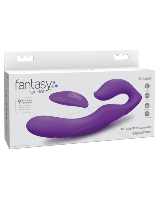 PIPEDREAM - FANTASY FOR HER - HER ULTIMATE STRAPLESS STRAP-ON  PURPLE