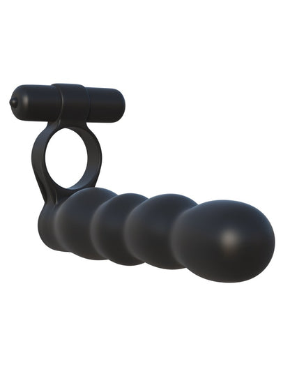 PIPEDREAM - FANTASY C-RINGZ - POSABLE PARTNER DOUBLE PENETRATOR  BLACK