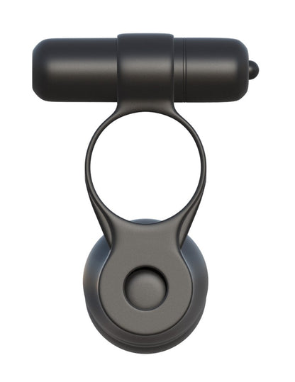 PIPEDREAM - FANTASY C-RINGZ - POSABLE PARTNER DOUBLE PENETRATOR  BLACK