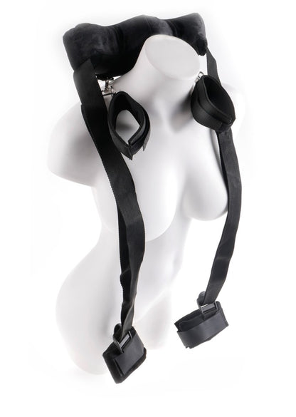 PIPEDREAM - FETISH FANTASY SERIES - POSITION MASTER WITH CUFFS BLACK