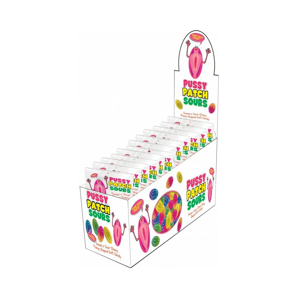 HOTT PRODUCTS - PUSSY PATCH SOURS 12PC DISPLAY
