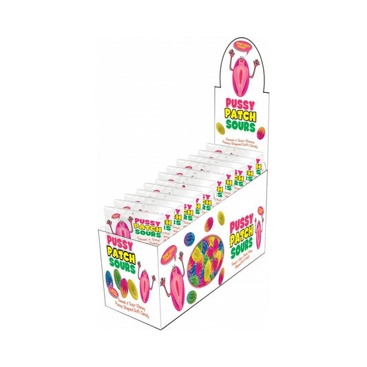 HOTT PRODUCTS - PUSSY PATCH SOURS 12PC DISPLAY