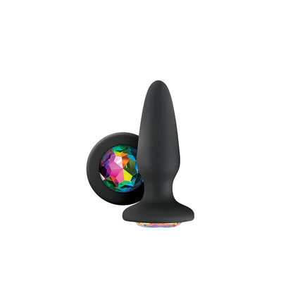 NOVEDADES NS - TAPÓN ANAL GLAMS GEMA ARCOÍRIS