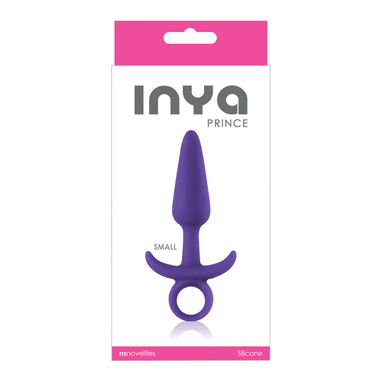 NS NOVELTIES - INYA PRINCE ANAL PLUG SMALL PURPLE