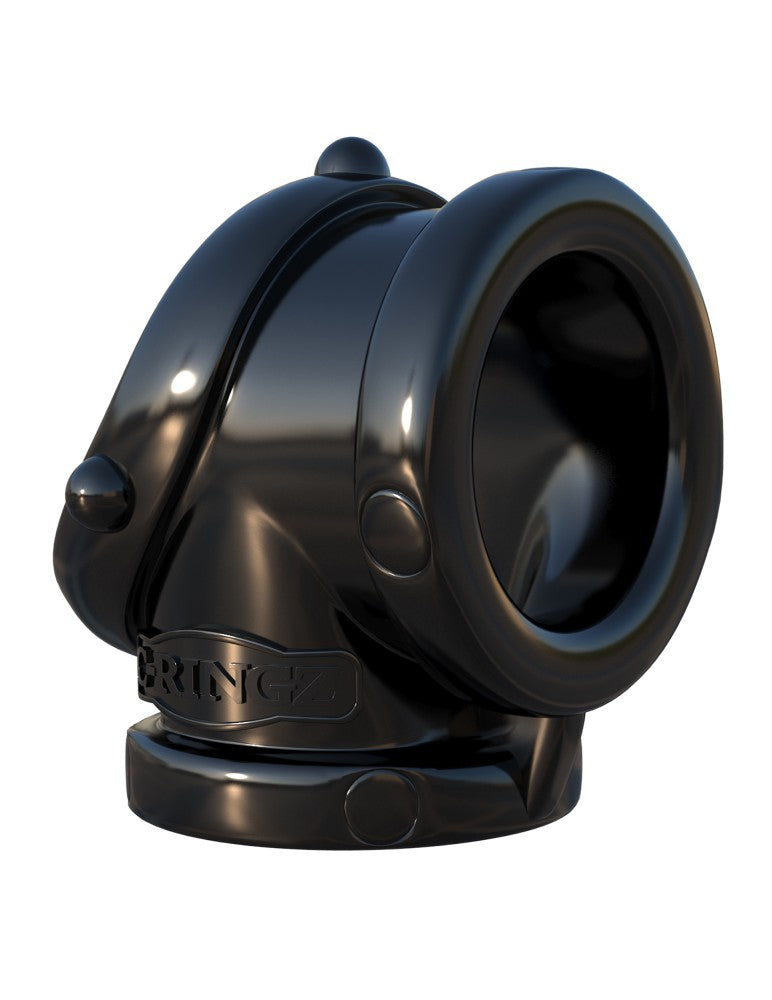 PIPEDREAM - FANTASY C-RINGZ - ROCK HARD COCK PIPE  BLACK