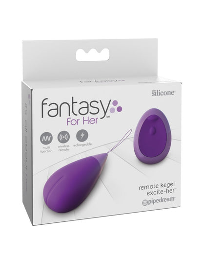 PIPEDREAM - FANTASY FOR HER - REMOTE KEGEL EXCITE-HER  PURPLE