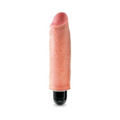 KING COCK 6 IN. VIBRATING STIFFY REALISTIC DILDO BEIGE