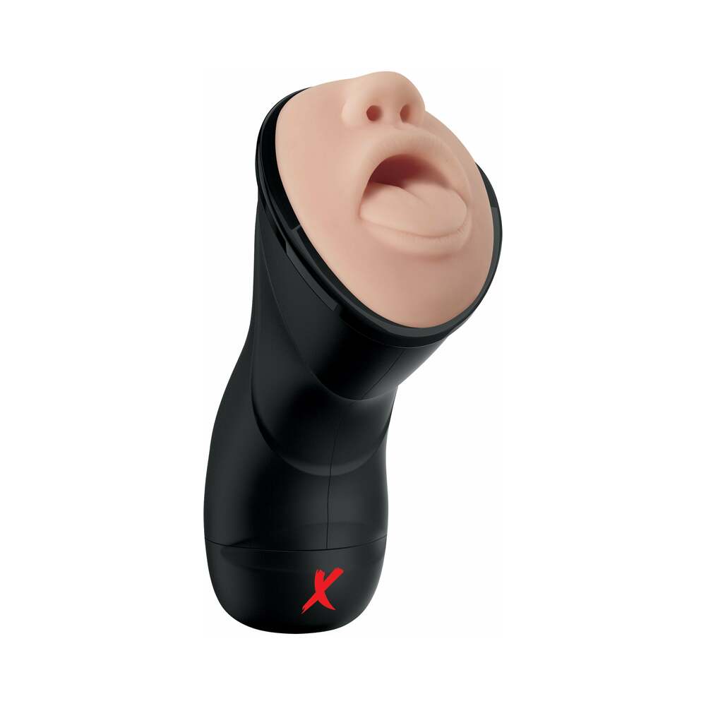 PDX ELITE - DEEP THROAT VIBRATING STROKER